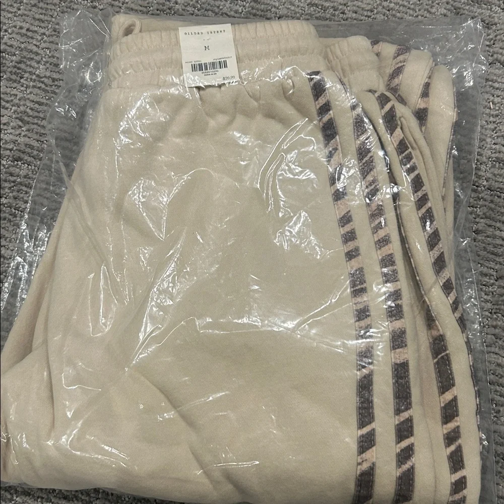 Gilded Intent Zebra Striped Jogger M - Picture 7 of 8